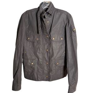 Hell Grayson Cloth Rambler Waxed Cotton Field Jacket Men M USA British Wax Twill